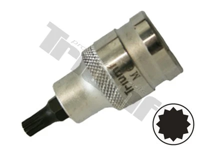 Nadstavec XZN v 1/2" hlavici, L - 55 mm M12
