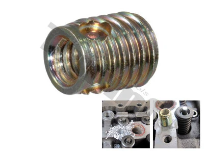 AS závitová vložka samorezná M6x12 mm Ensat-SBD 348 ST ŽZn, extra tenké steny