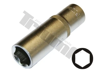 Predĺžená hlavica 3/8" vstup, 6 - hranná 20 mm