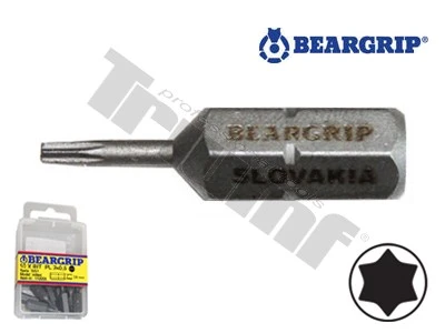 Bit Torx nevŕtaný, dĺžka 25 mm, 1ks TX5
