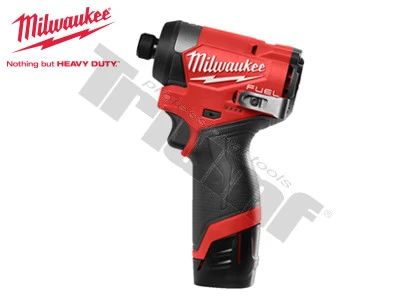 Subkompaktný rázový uťahovák 1/4˝ hex 170Nm, M12 FID2-202X, akumulátor 2x2,0 Ah, nabíjačka, HD Box