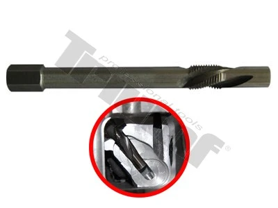 Špeciálny závitník s vedením, na prečistenie závitu M12 x 1,25 mm