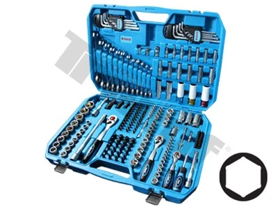 Gola sada 1/4", 3/8" a 1/2", 198 dielna, 6-hran hlavice Triumf®, plus OP račňové kľ. 8-19 mm