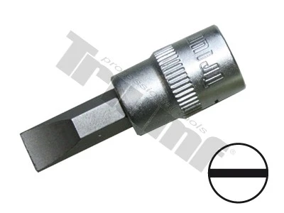 Bit plochý v 3/8" hlavici 7 mm