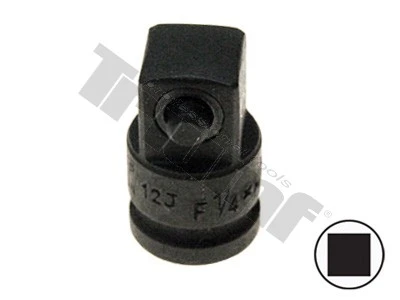 Kovaný adaptér 1/4" (F) - 3/8" (M).