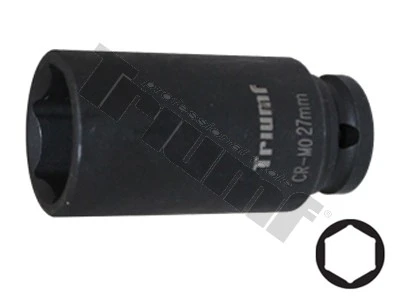 Hlavica kovaná 6 - hranná 1/2" vstup, predĺžená 27 mm