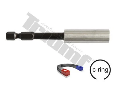 Magnetický držiak bitov úderový 1/4", dĺžka 80mm