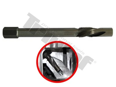 Špeciálny závitník s vedením, na prečistenie závitu M10 x 1,25 mm
