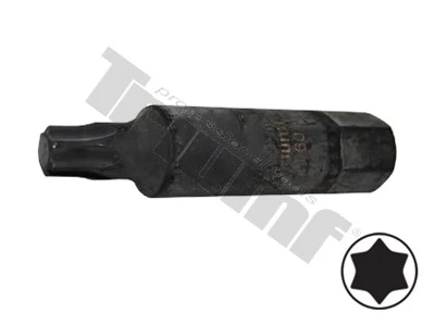 Torx bit nevŕtaný, vstup 6-hr. 22 mm T60 x 100 mm