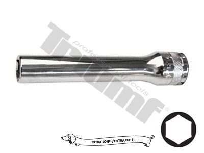 Extra predĺžená hlavica 1/2" vstup, 14x120mm, 6-hran 14 mm