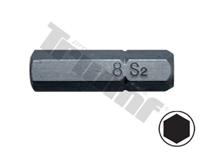 Bit Inbus, 8 mm (5/16") driek, dĺžka 30 mm 12 mm
