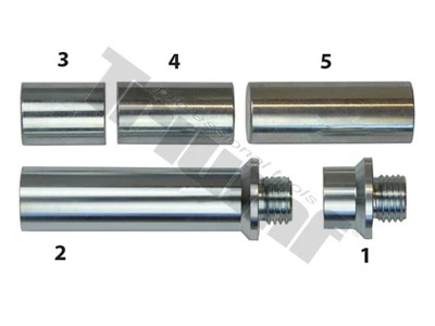 Sada lisovacích adaptérov M30, Ø 38 mm, 5 - dielna