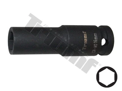 Hlavica kovaná 6 - hranná 1/2" vstup, predĺžená 16 mm