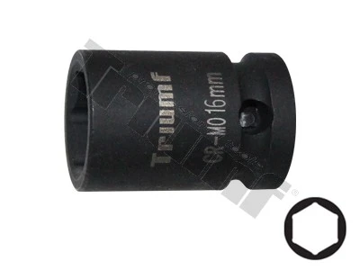 Hlavica kovaná 6 - hranná 1/2" vstup, krátka 16 mm