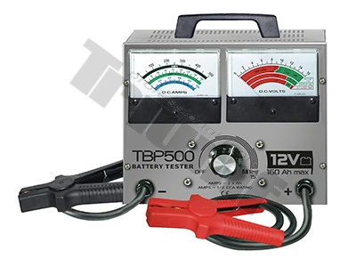 Tester batérii 12V, 160 Ah Max