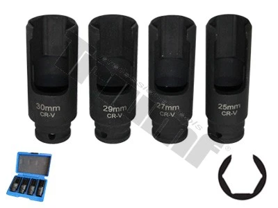 Set of injector electronics heads, 4-piece