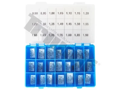 Sada podložiek VFK typ CRI, CRIN Ø3.5X5.3  0.90-1.90 Bosch rozostup 0,05 mm