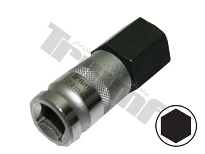 Nástavec Inbus v 1/2" hlavici, L -55 mm 24 mm