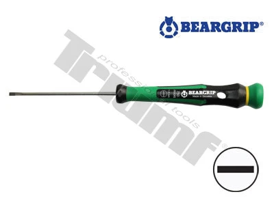 Micro skrutkovač plochý 2K séria 750-2,0 x 60 mm Beargrip (B-T)