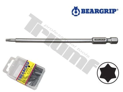 Bit Torx, predĺžený 100 mm, 1ks TX15