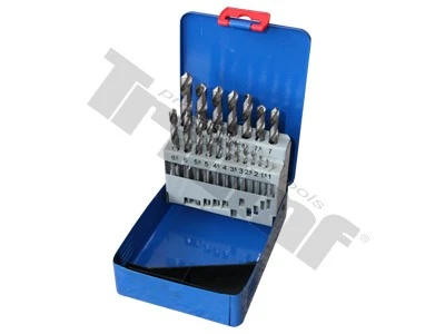 Sada vrtákov HSS vybrusovaných 1 - 10 mm, 19 - dielna