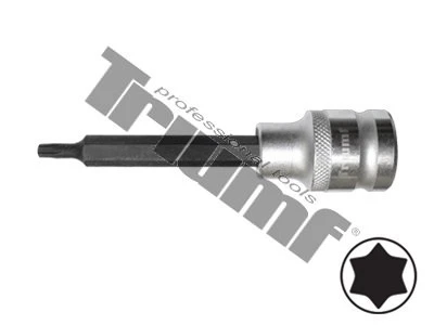 Nadstavec torx T20x100mm, nevŕtaný, v 1/2" hlavici, S2