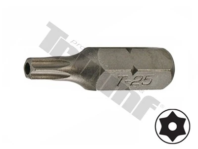 Bit Torx vŕtaný, 8 mm (5/16") driek, dĺžka 30 mm T25