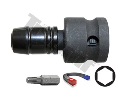 1/2" kovaný adaptér pre 1/4" bity, CRMO