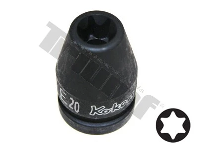 Hlavica 1/2" E-profil E20 kovaná