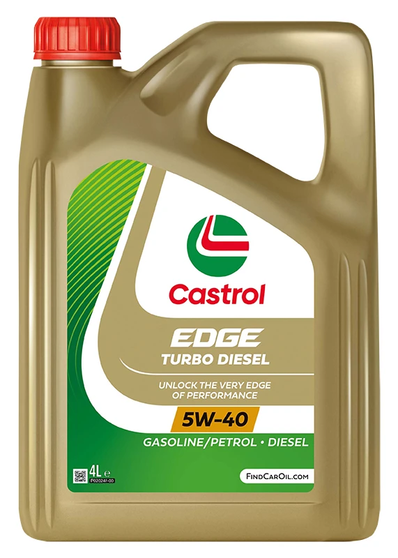 CASTROL EDGE TURBO DIESEL 5W-40 - 4l
