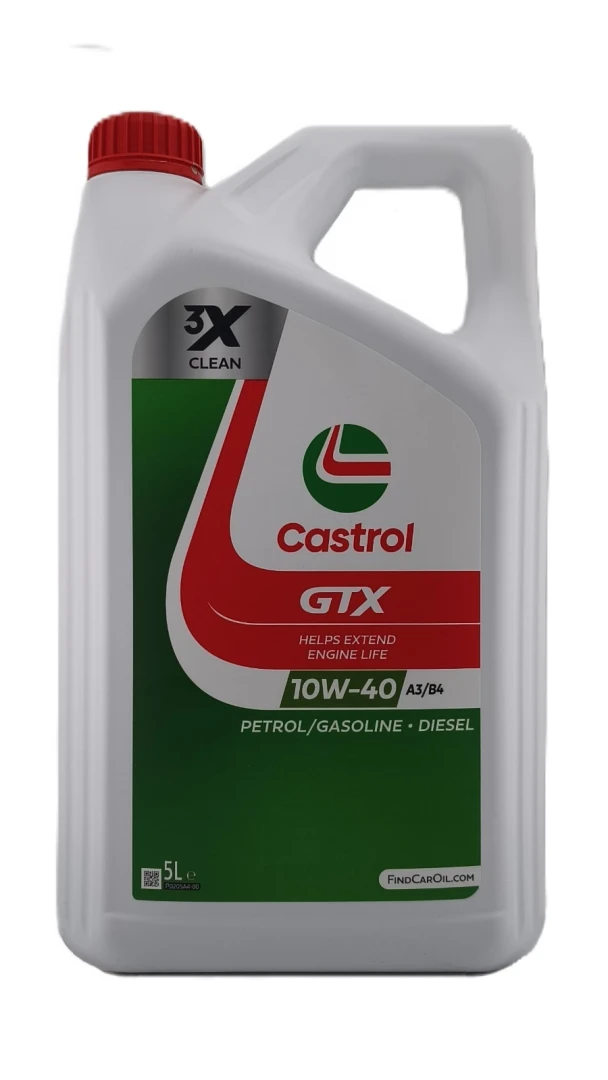 CASTROL GTX 10W-40 A3/B4 - 5l
