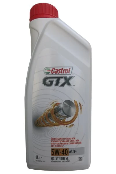 CASTROL GTX 5W-40 A3/B4 - 1l