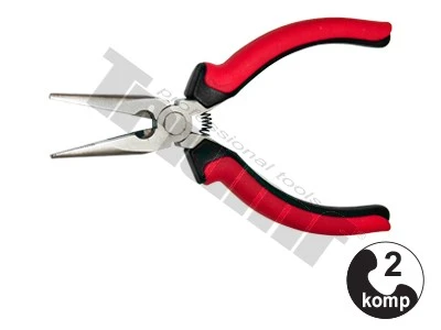 Kliešte telefónne rovné pre elektroniku mini, 130 mm