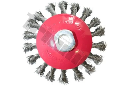 Kotúč drôtený miskový 115 mm, vrkočový