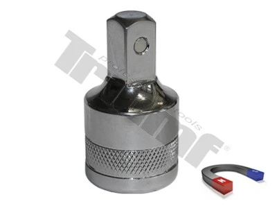 1/2" nadstavec na olejové výpuste 3/8", s magnetom a drážkovaním 1/2"