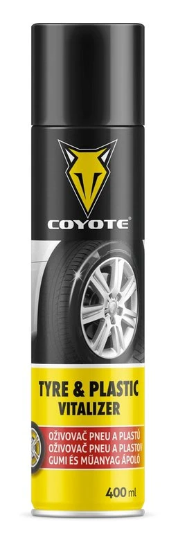 COYOTE oživovač pneu a plastov - 400ml
