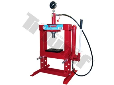 Dielenský lis 10 t, malé stolové prevedenie, hydraulický