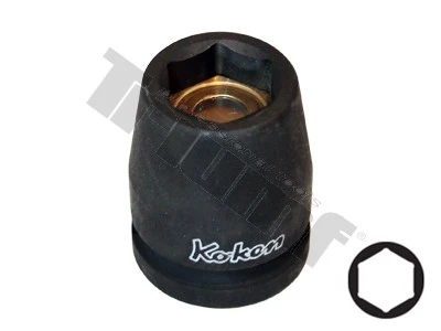 Kovaná 1/4" hlavica, 6 hran s magnetom 6 mm
