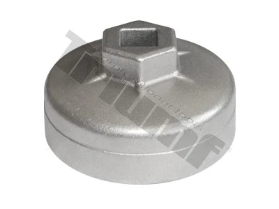 Hlavica na olejové filtre hliníková 64 mm / 14 hran