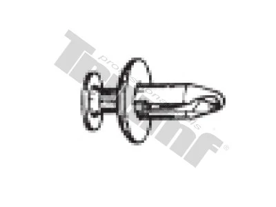 Klipsa s roztláčacím driekom 6,0 x 18,0 mm