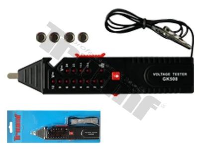 Ručný tester pre 1 - 24 V DC,  12x led ukazovateľ