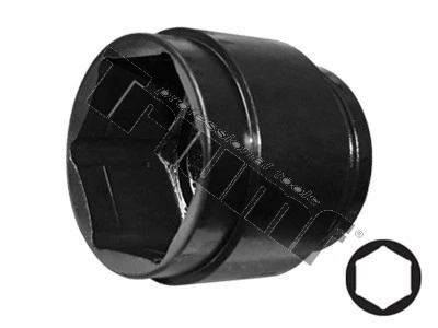 Hlavica kovaná 1" vstup, 6-hran,76x80mm, hrúbka hlavice 95mm, krátka,matica
 náboja Renault Master