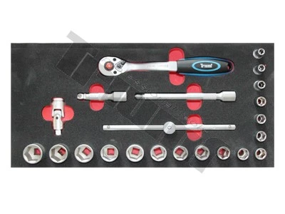 Modul 3/8" gola, 6hran, základná verzia, 22 dielny