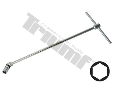 Kľúč "T" výkyvný, 6-hran 11 x 400 mm