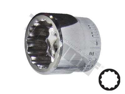 Hlavica 1/4" nízky profil 14 mm