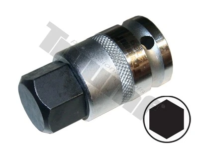 Nástavec Inbus v 1/2" hlavici, L -55 mm 22 mm