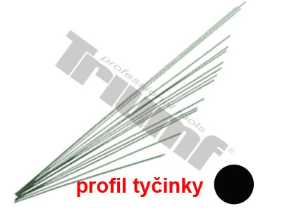 Tyčinka polyetylénová zelená, OE 3,0 mm, 4.5m