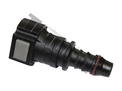 PVC spojka priama - D3 - samica Ø 9.49mm - samec Ø 8mm, zo sady 39173