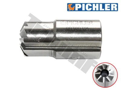 Frézka 120° 17,0mmx18,8mmx38,5mm nový typ,pre Ducato 3.0, s pozdĺžnou čistiacou drážkou k pk.26372