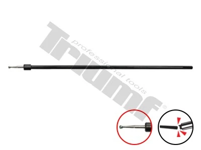 Frézka na zrazenie nábehov hrán pre male vodítka, žhavič M8, doplnok k sade 7405 vodítko 6 mm / M8